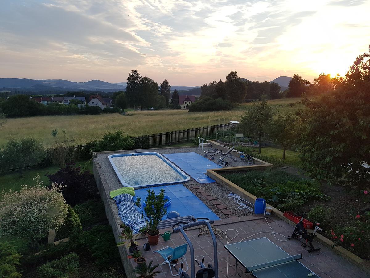 Vila Na Skalce Česká Kamenice Eksteriør billede